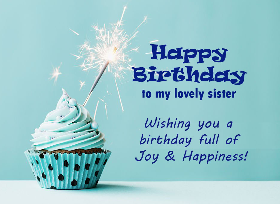 birthday wishes for sister